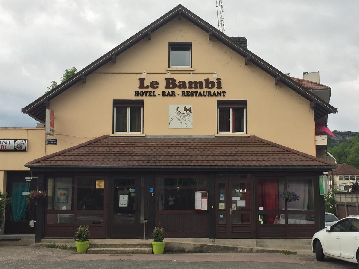 Hotel Le Bambi Baume-les-Dames Εξωτερικό φωτογραφία